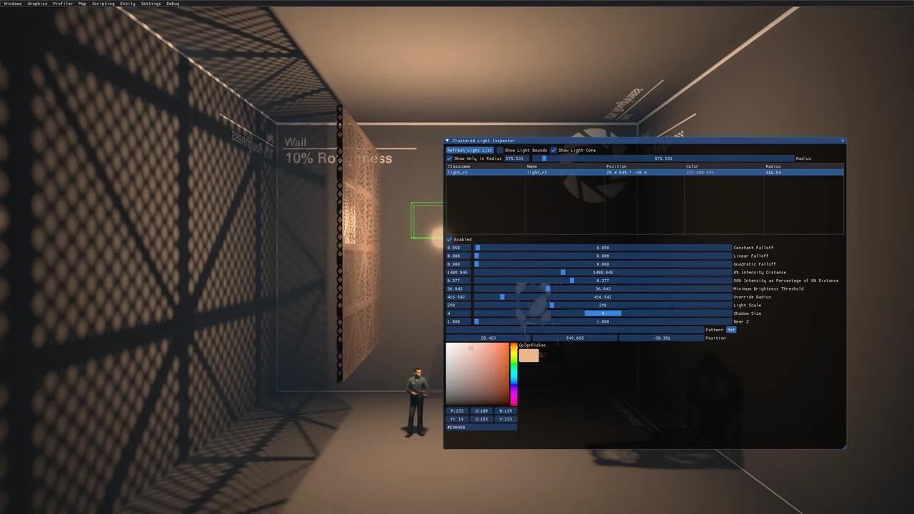 Clustered Light Inspector